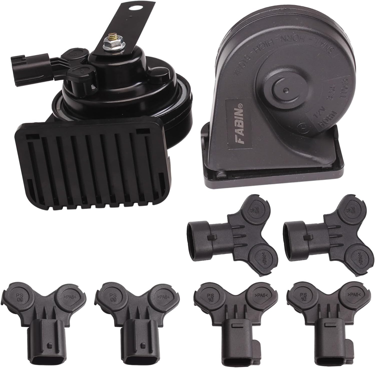 Car Horn Compatible with Chevrolet, Special Horns for Chevy/Buick/GM, 12V Waterproof Snail Horn 125db High/Low Tone