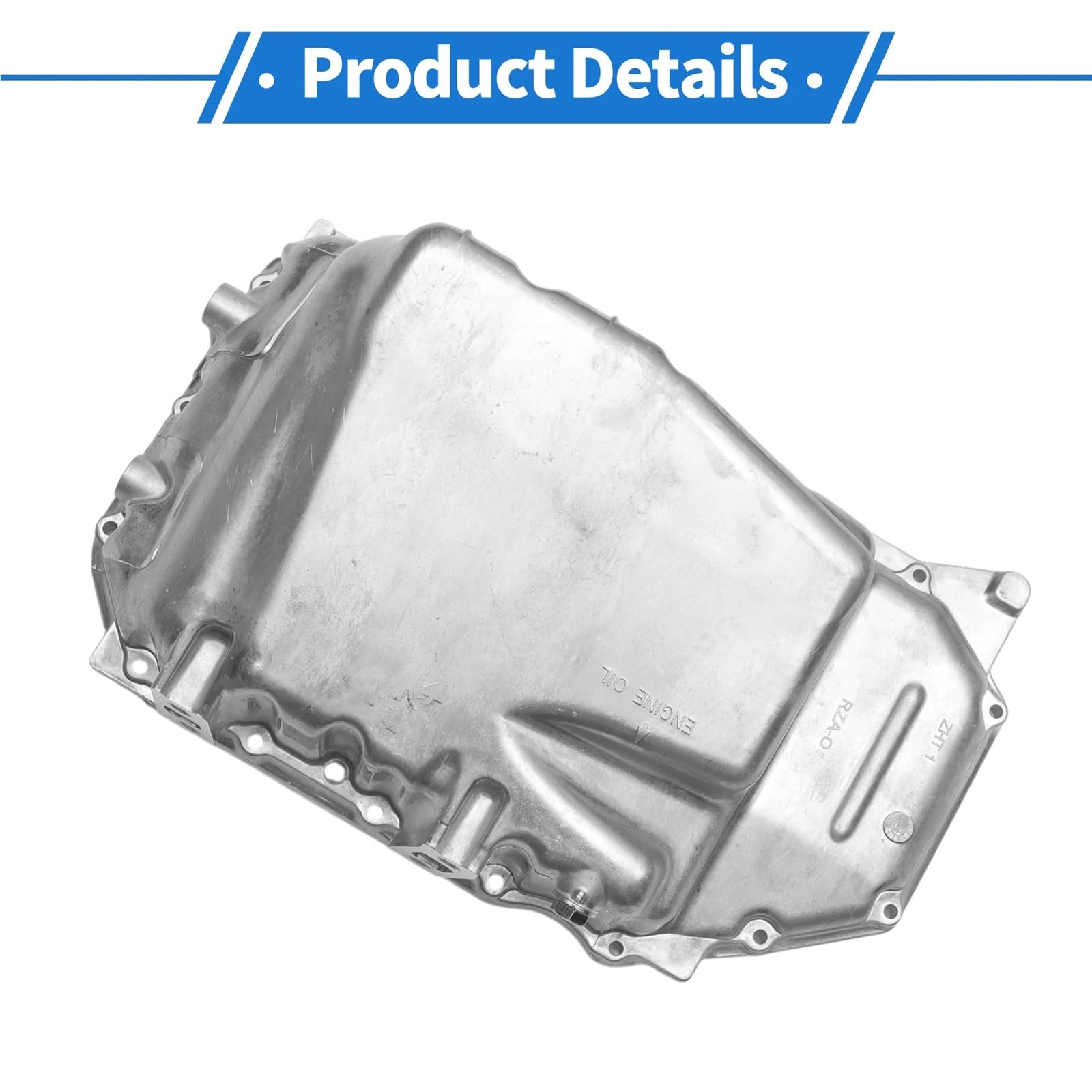 Miska olejowa z korkiem‌ 1 szt. miska olejowa silnika Pasuje do Honda CR-V 2.4L 07-09 aluminium 11200RZA000 Wymiana miski olejowej‌