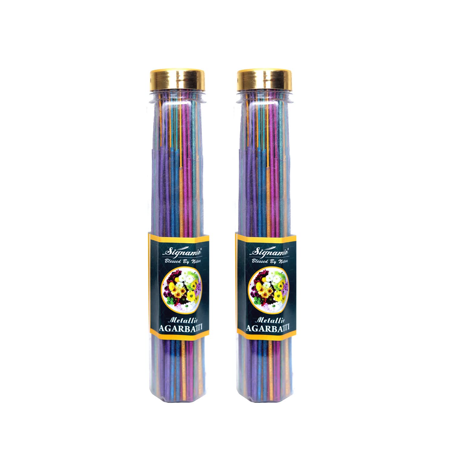SIGNAMIO® Agarbatti for Pooja,Incense Sticks,Agarbatti Sticks,Charcoal Free & Low Smoke Agarbatti with Essential Oils & Natural Fragrance Pooja Items for Home,Offices (100g x 2 Bottle) (B0BHP87WCV) Amazon Price History, Amazon Price Tracker