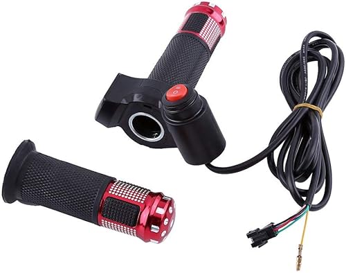 Yosoo - Funda para empuñaduras de bicicleta con interruptor de velocidad de 3 velocidades con pantalla LED, mango de acelerador Sn para ciclo