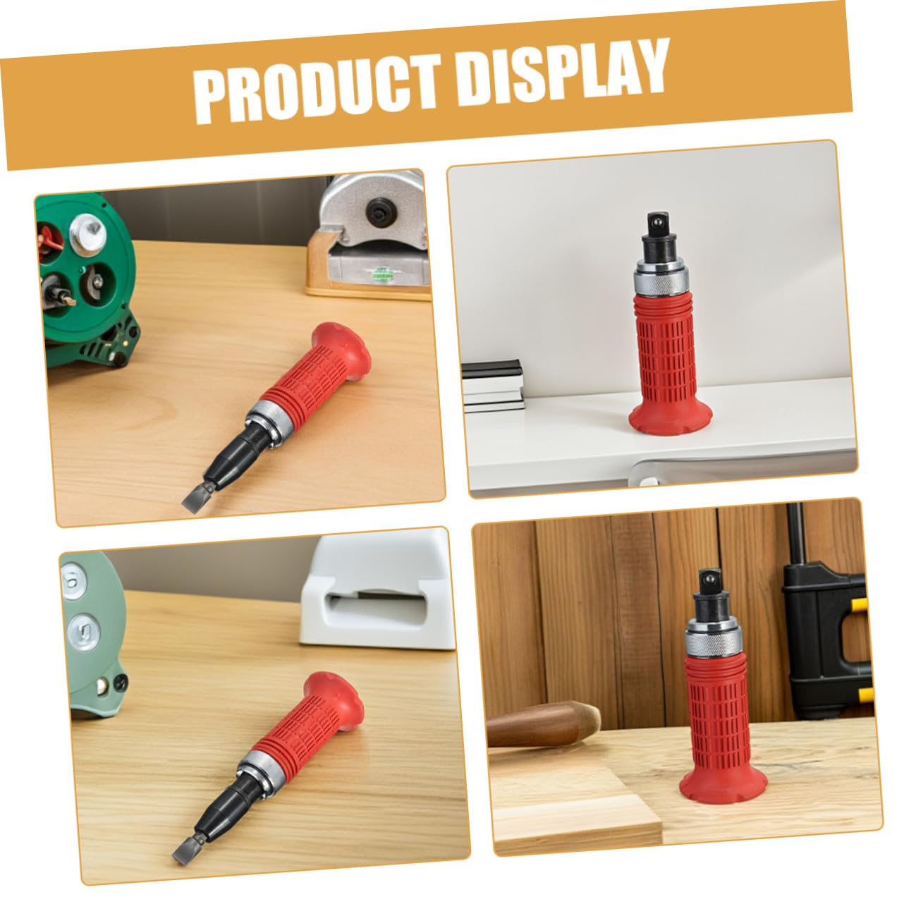 Punte Cacciavite Impatto Manuale in Acciaio Inox Resistente per Riparazioni Professionali e Fai da Te Kit Utensili Pesanti Portatile per Smontaggio e Montaggio Industriale