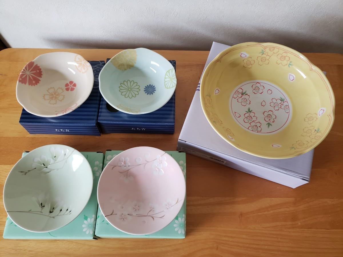 たち吉  四方小鉢 たち吉 さわやか小鉢 4 枚セット - メルカリ
