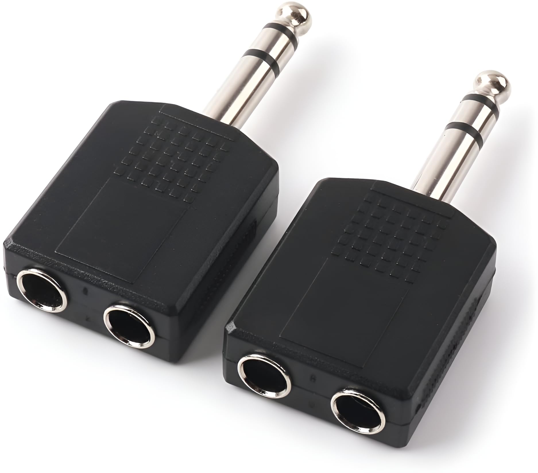fdealz [ 2 Pieces ] 6.35mm (1/4 Inch) Male TRS (Stereo) to 2 Ports of 6.35mm (1/4 Inch) Female Audio Splitter, 6.5mm One port to Two Stereo Interconnect Audio Adapter (B0B7XYP6DF) Amazon Price History, Amazon Price Tracker