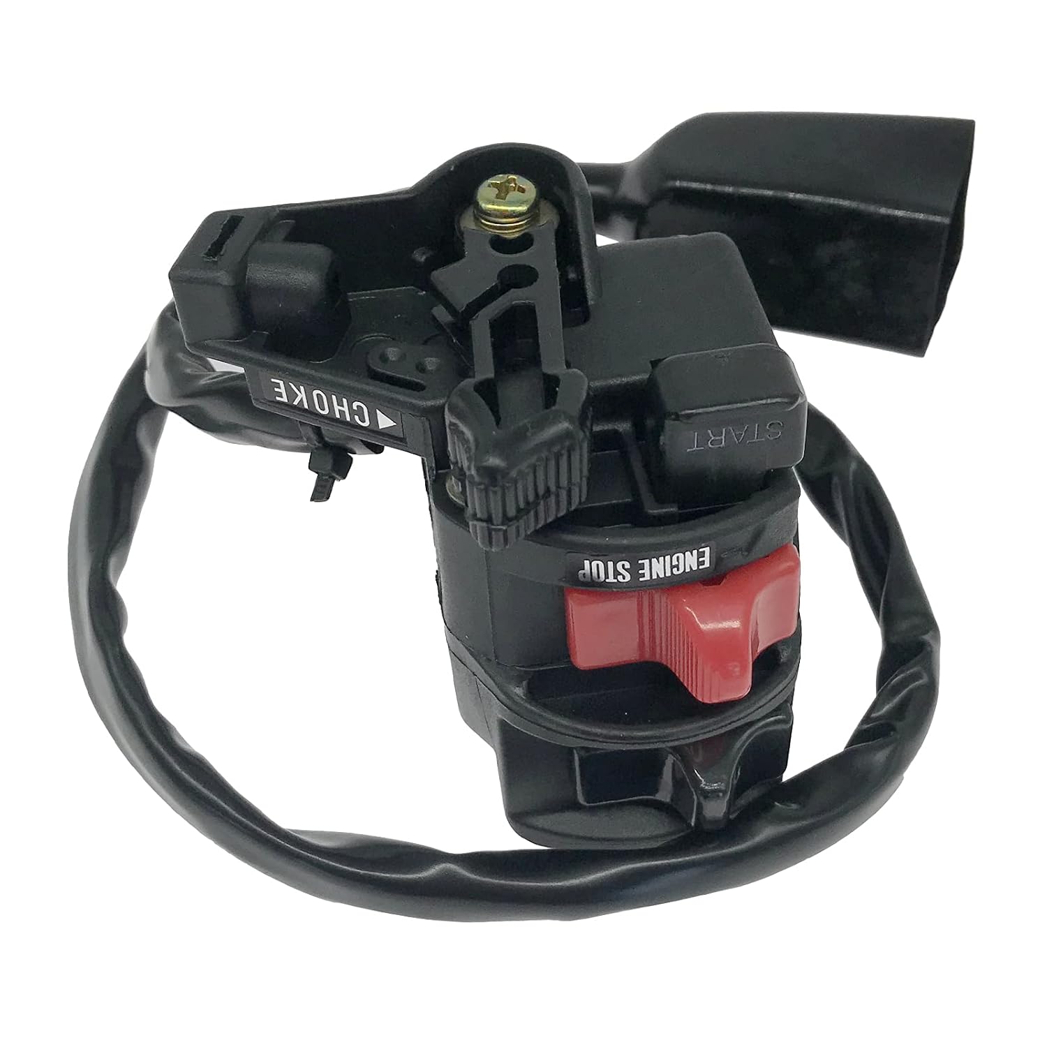 46091-1462 Headlight Switch for Kawasaki Bayou 300 KLF300 Bayou 400 KLF400 Lakota 300 KEF300 Prairie 400 KVF400(Stop Run Off Combination Control Switch)