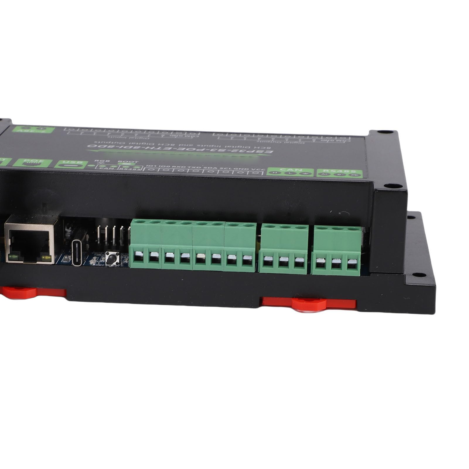 Annadue Supporto Scheda di Controllo Industriale per S3 Scheda di Sviluppo di Circuiti di Protezione di Isolamento Multiplo WiFi Bluetooth a 8 Ingresso Uscita Digitale 2,4 GHz