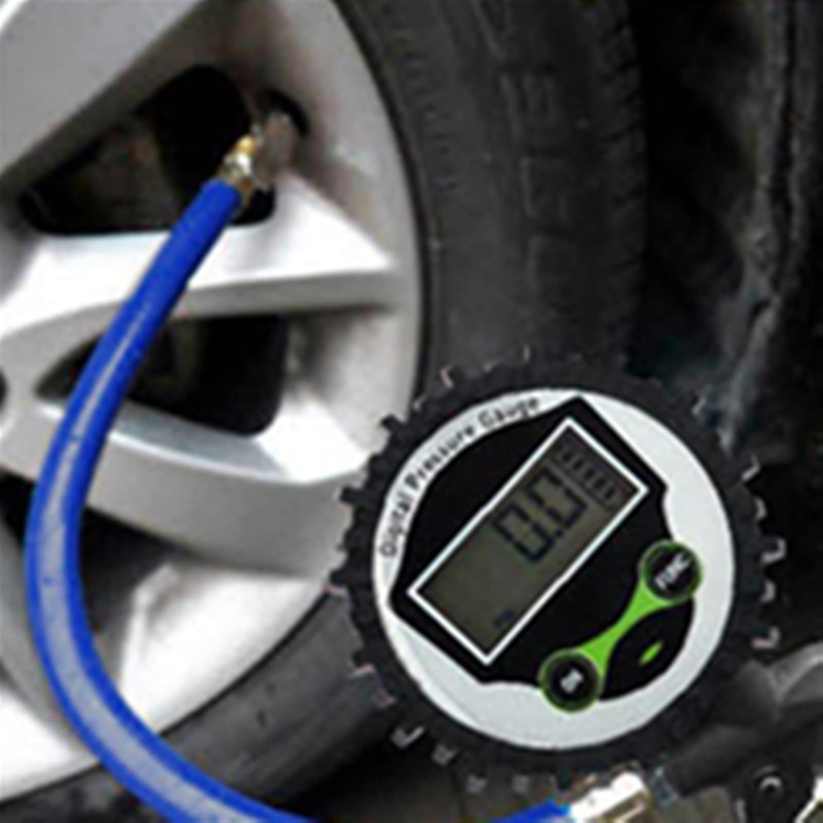Manomètre Jauge de gonflage de pression d'air de pneu cadran numérique pompes gonflées outils de réparation de voiture dégonflés for véhicule de moto Jauge de Pression (Color : Digital Display)