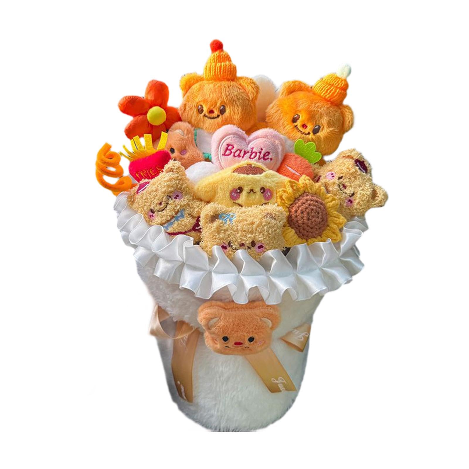 The Style Sutra Plush Doll Bouquet Valentines Day Gift for Bridal Shower Wedding|1Plush Doll Bouquet-image-35