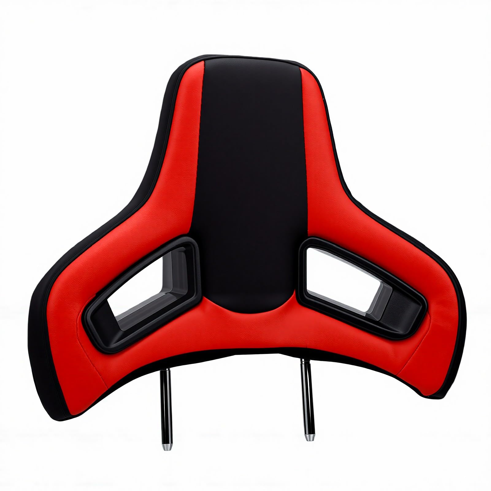 Appui-tête Universel de Siège de Course de Voiture, Cuir PVC Plug and Play de 14mm avec Oreiller Cervical pour Automobile