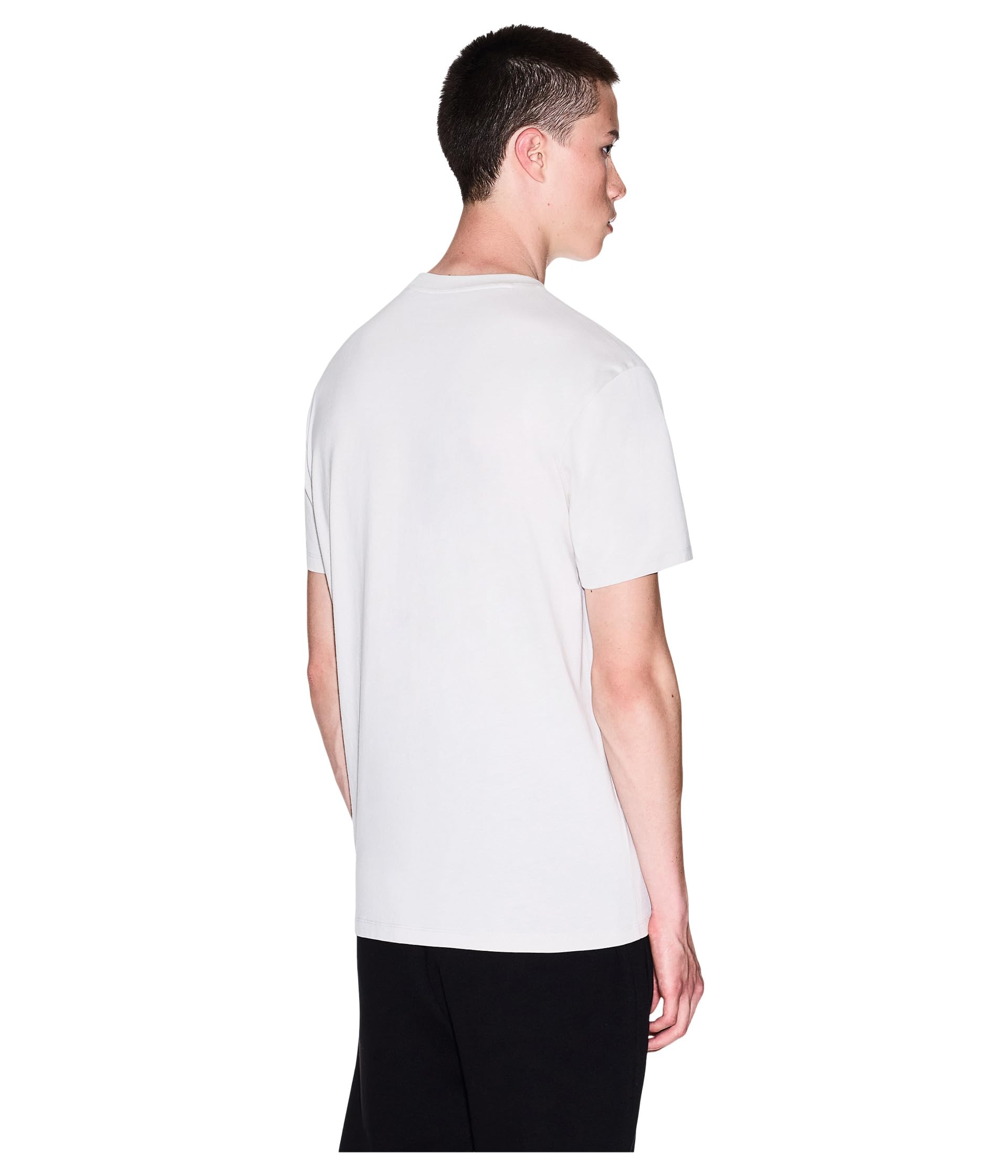Armani Exchange Short Sleeve Contrast Logo Camiseta para Hombre