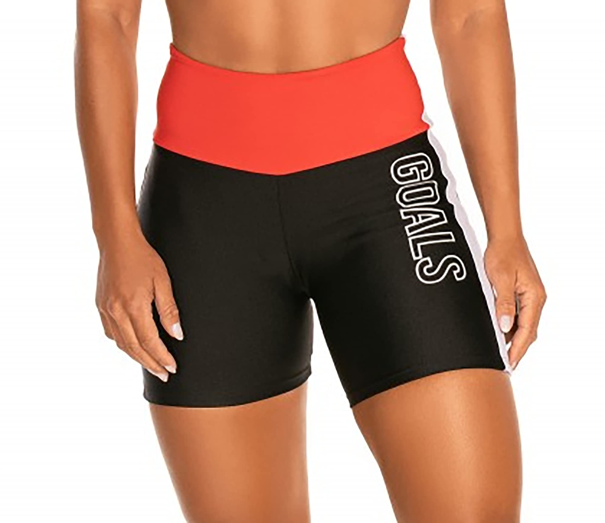 Donna CariocaSet Goals DONNA CARIOCA Women High Waist Workout Short, Tummy Control, Butt Lifting, Non-See-Through, Anti Cellulite. Elegant and Stylish Design.