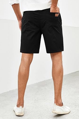 Miniatura 9 de JMIERR Men's Casual Shorts - Cotton Drawstring Summer Beach Stretch Twill Chino Golf Shorts