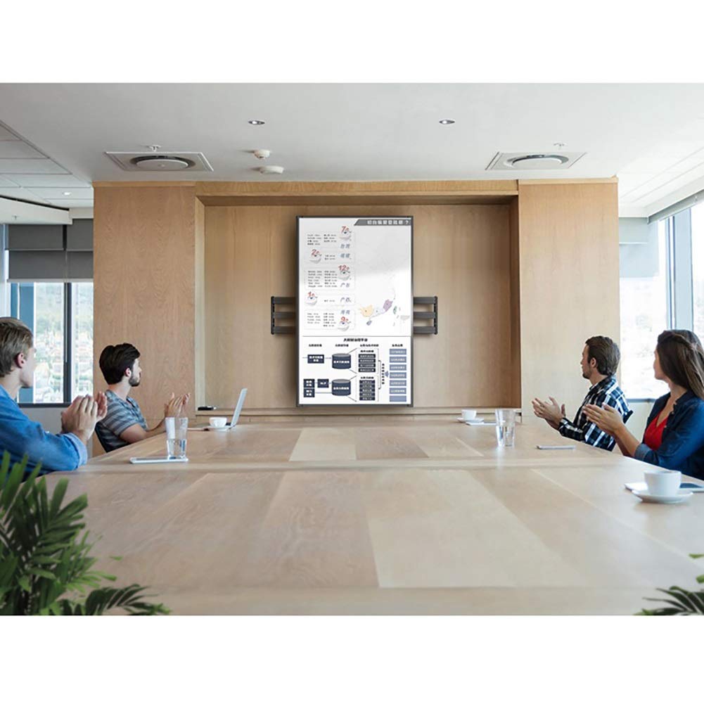 Staffa da Parete Fissa per Montaggio a Parete TV, Supporto da Parete per TV Ultra Sottile per TV LED LCD al Plasma Full HD da 36-85 Pollici Max VESA 600x400, capacità 80 kg
