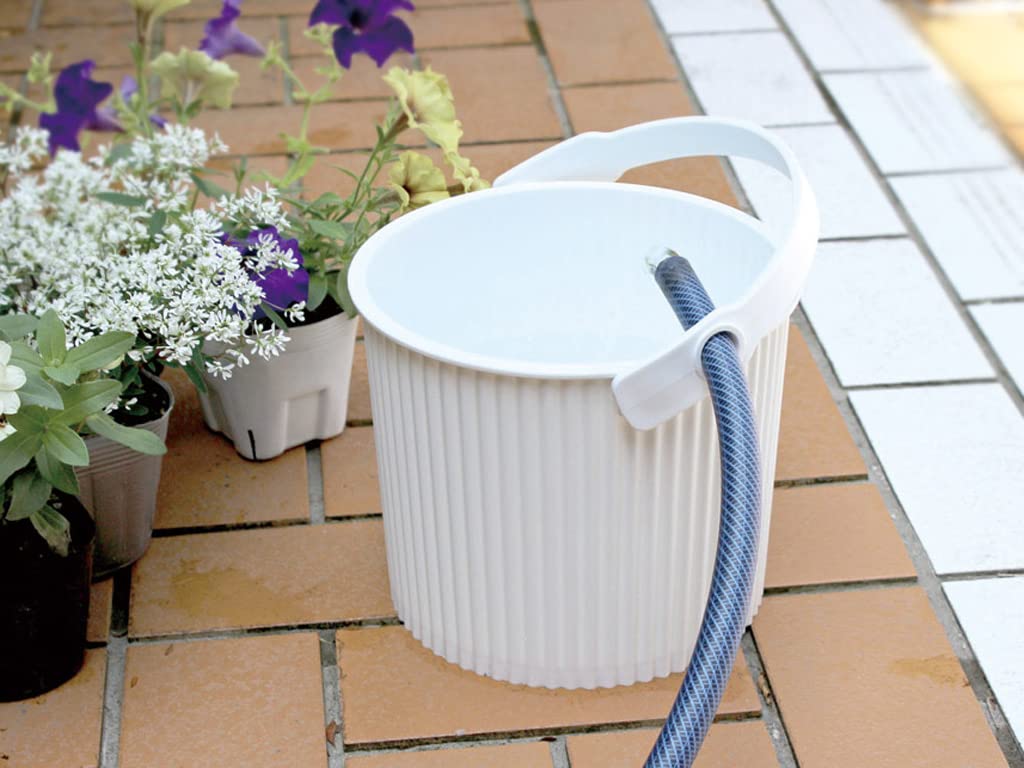 Hachiman Omnitool Eimer LL, lebensmittelecht (geprüft), ohne Giftstoffe und Weichmacher, frostsicher bis -20°C und hitzebeständig bis 120°C, belastbar bis 150kg, schwarz