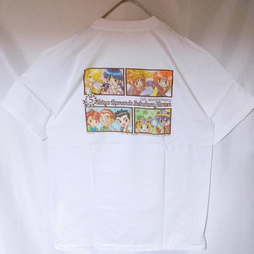 Amazon.co.jp: サクラ大戦 太正浪漫堂 池袋本店5周年記念 花組Tシャツ