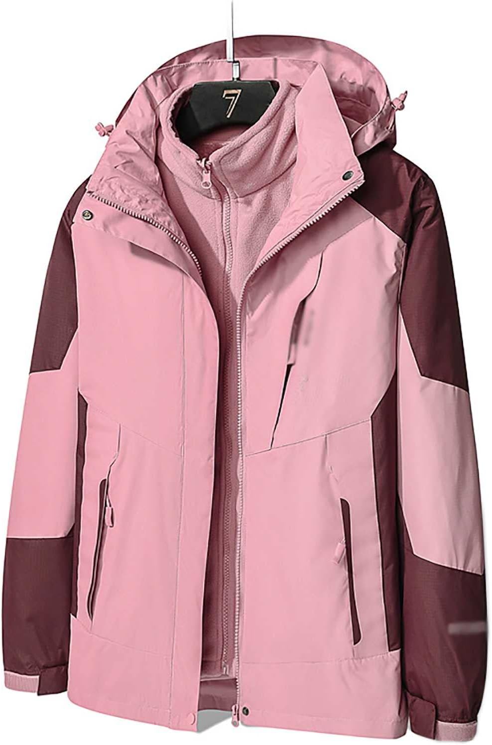 rain jacket with removable fleece liner