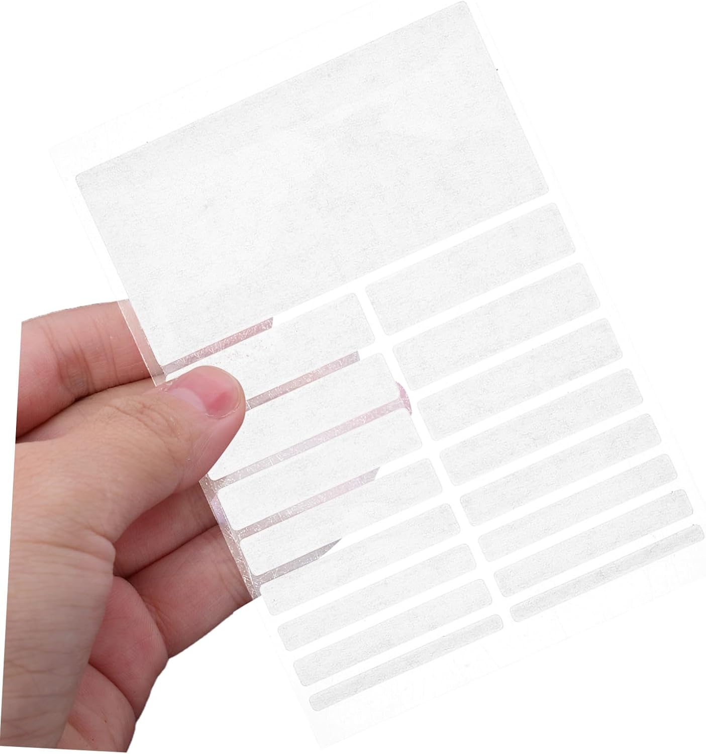 MINAOLULUS Invisible Silicone Ring Size Adjuster Pads 10pcs Wide Band Ring Reducer Spacers for Loose Semi- Anti-Slip Guard for Women and Men Jewelry Fitting