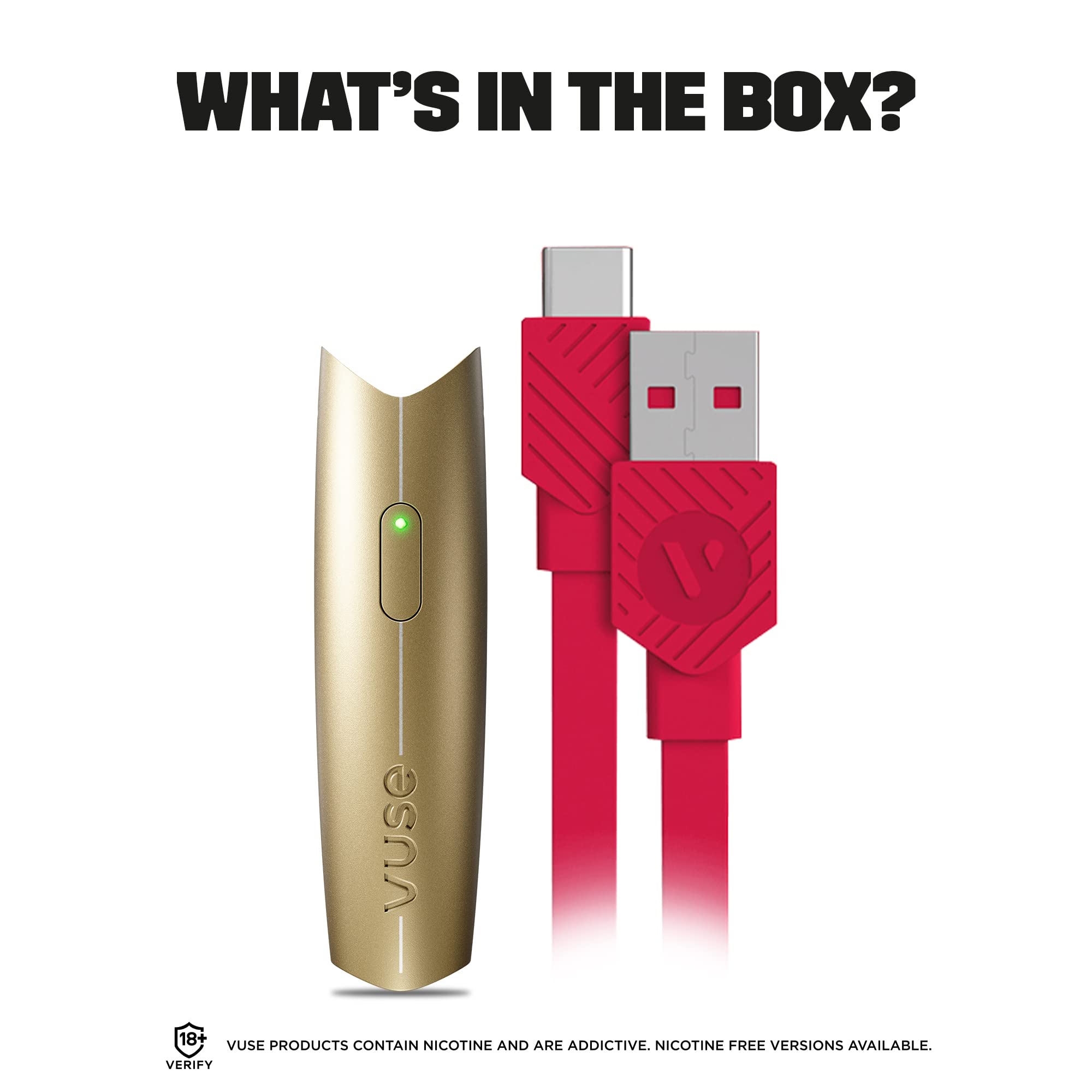vuse epen not charging Can You Charge A Vuse With A Juul Charger How long does a Vuse take to  charge? main image 1