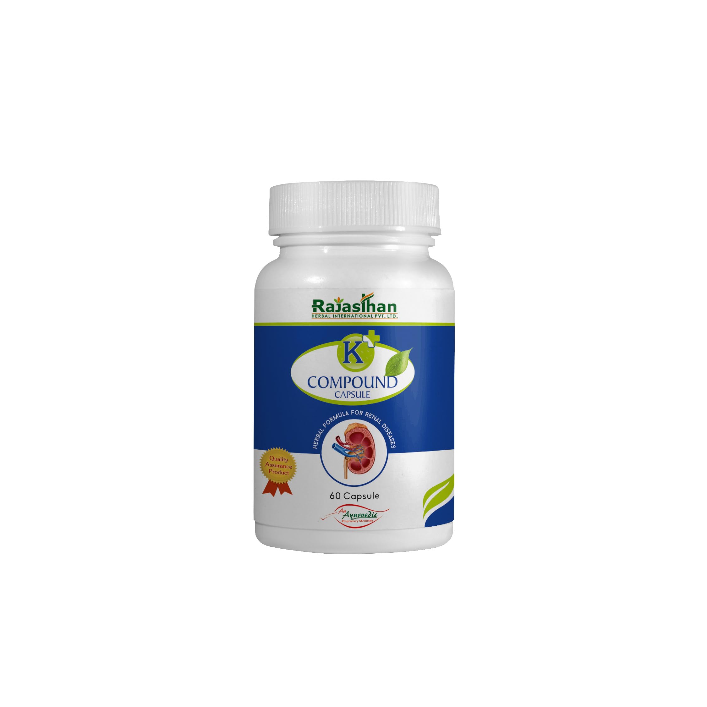 K+ Compound Capsule by Rajasthan Aushdhalaya for | Healthy Kidneys | 60 Capsules in 1 pack (B01N0TI58R) Amazon Price History, Amazon Price Tracker