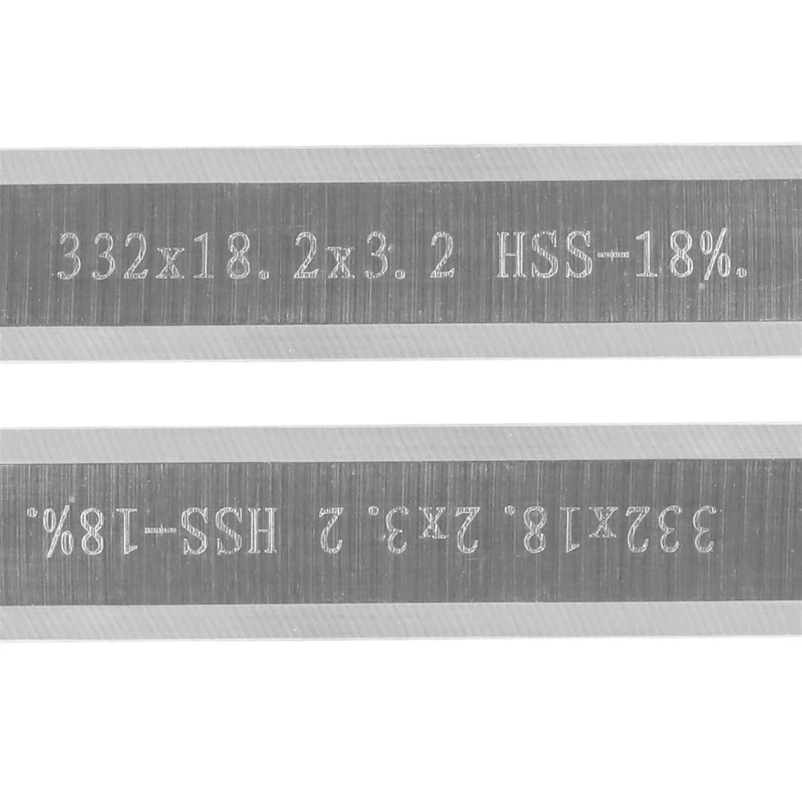 1 para 332 mm ostrze strugarki HSS o grubości 332 X 18,2 X 3,2 Mm narzędzia do strugania drewna nóż do strugarki do drewna
