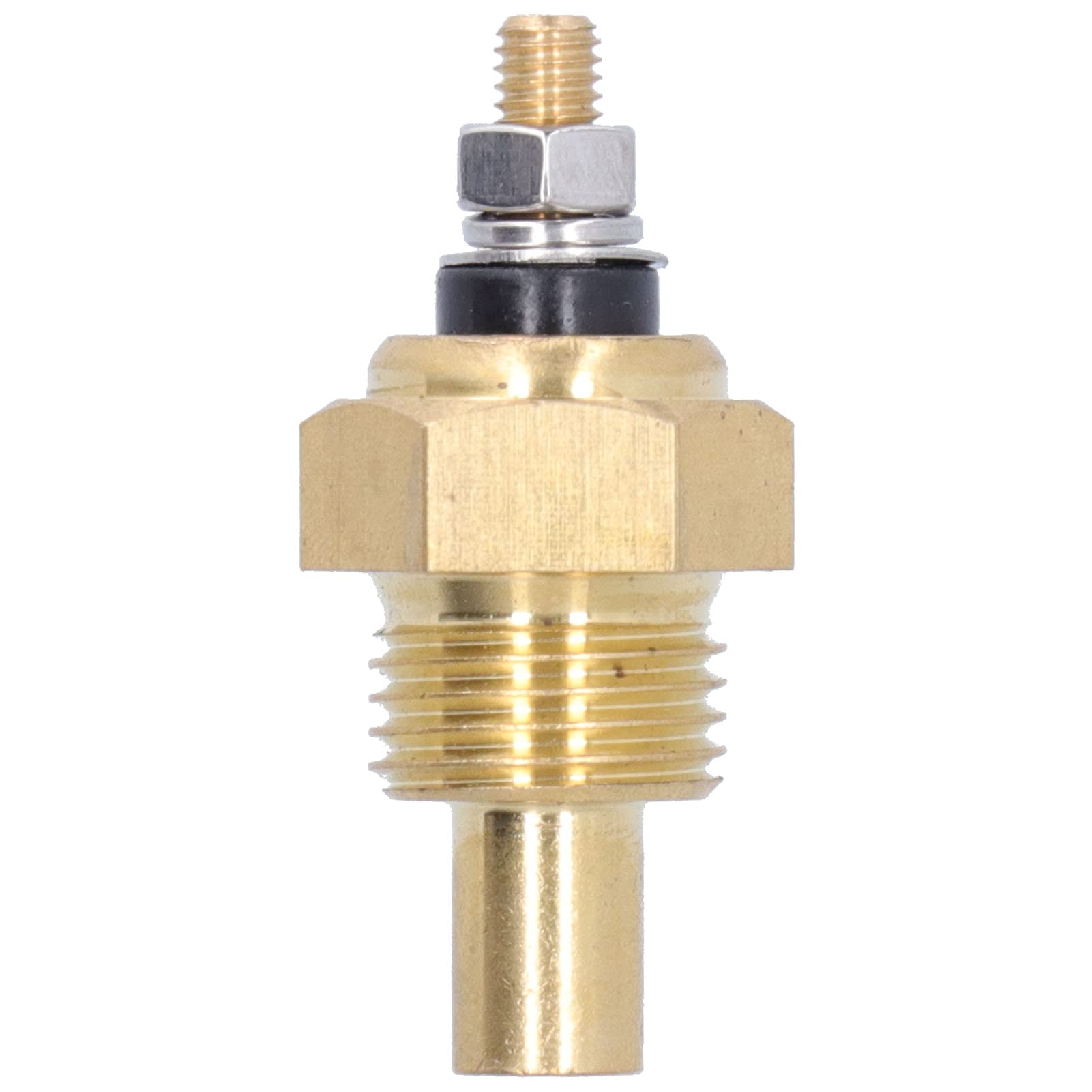 Sensore Temperatura Acqua, Materiale Bronzo, Accessorio Professionale per Escavatore, Compatibile con 3TNE78 3TNE82 4TNV94, Ideale per Macchinari Pesanti