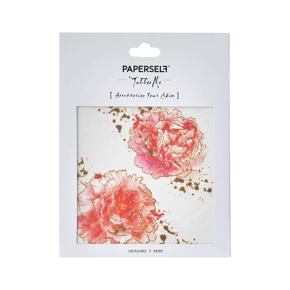 Paperself Uk. Removable & Fake Temporary Tattoos, Waterproof, Body Art, Stickers. For Men, Women & Kids, Secret Garden