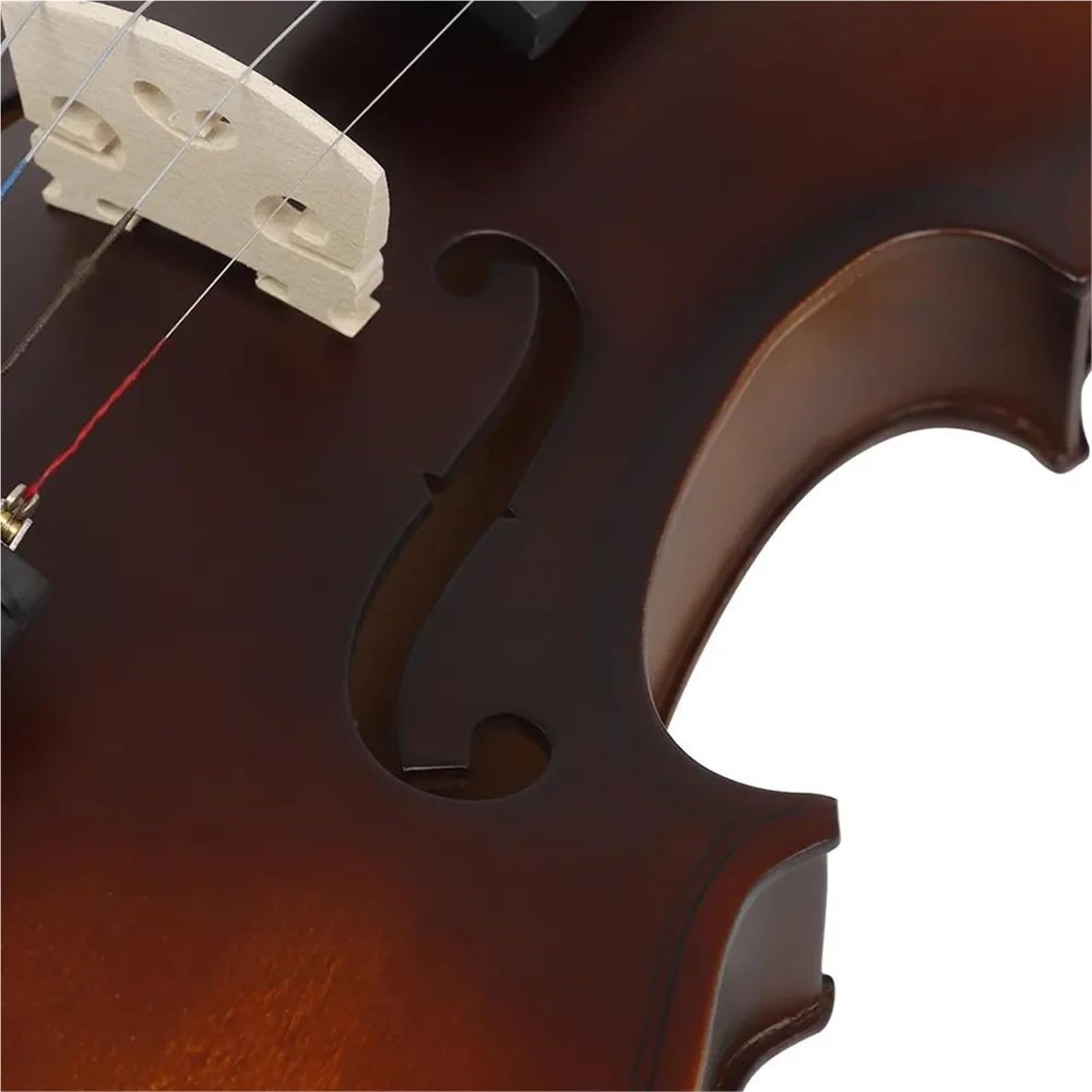 Violino Violino Acustico In Legno Massello 4/4 | Finitura naturale opaca vintage(2)