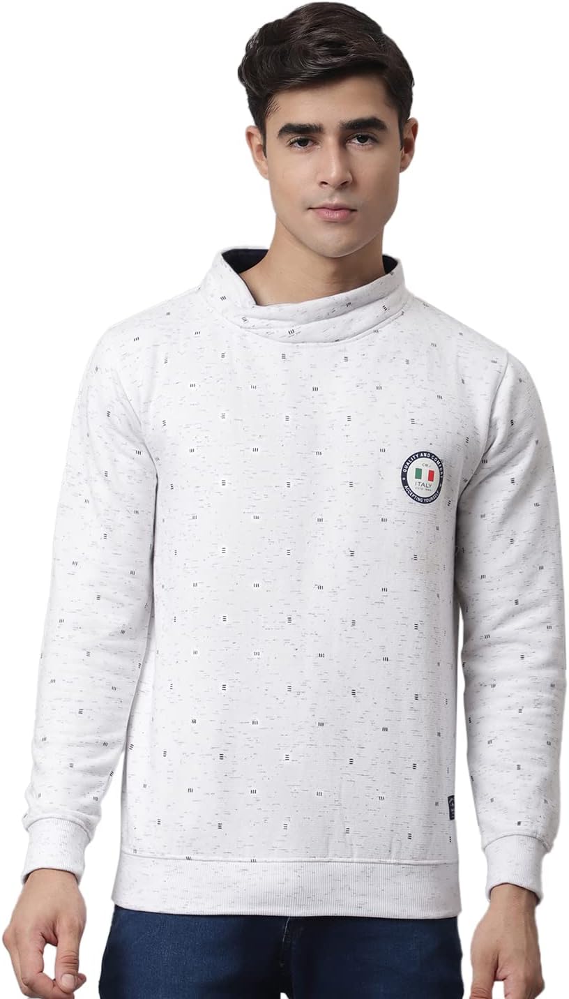 CantabilMen Off White Sweatshirt, Off White, 42