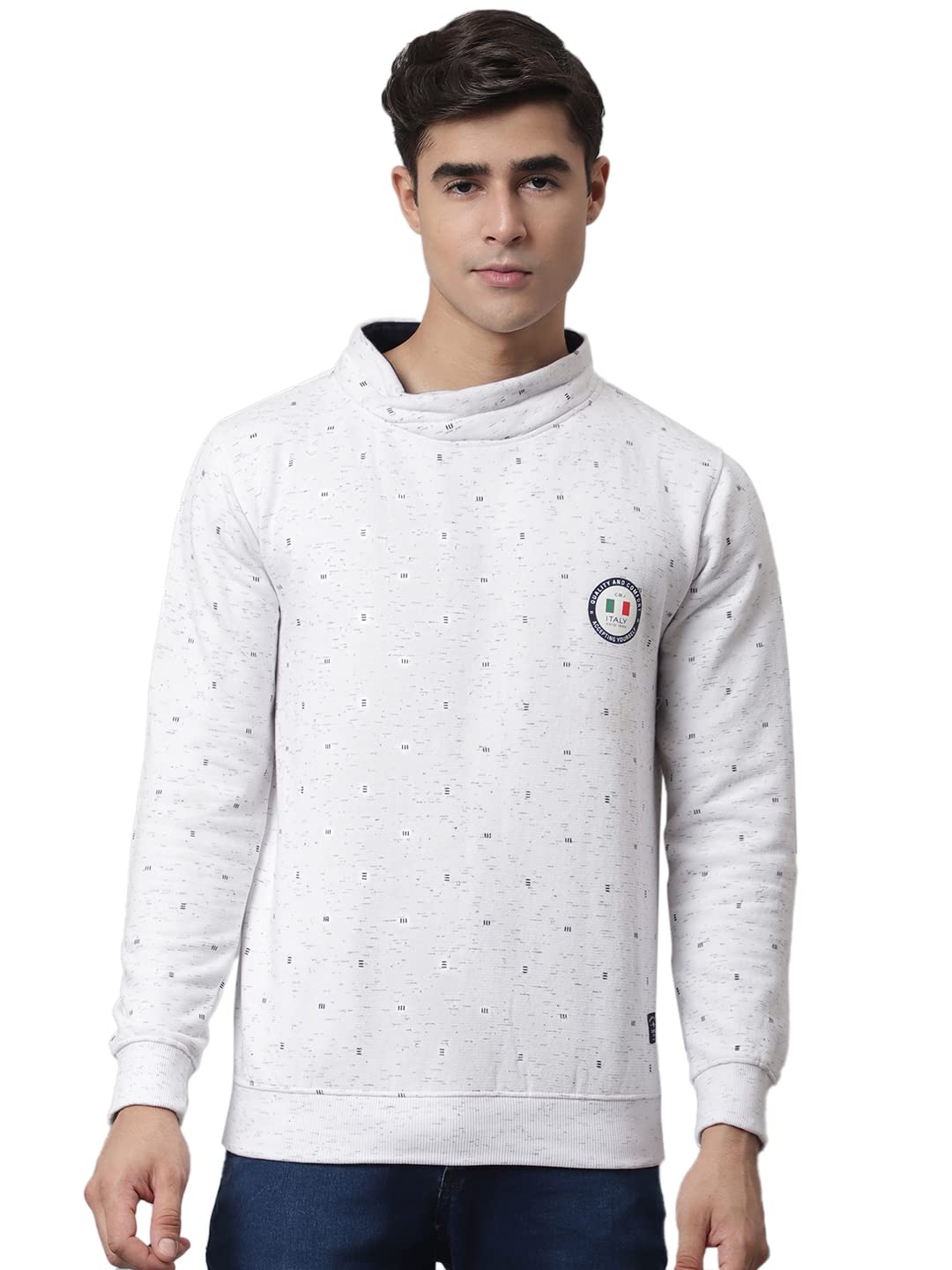 CantabilMen Off White Sweatshirt, Off White, 42