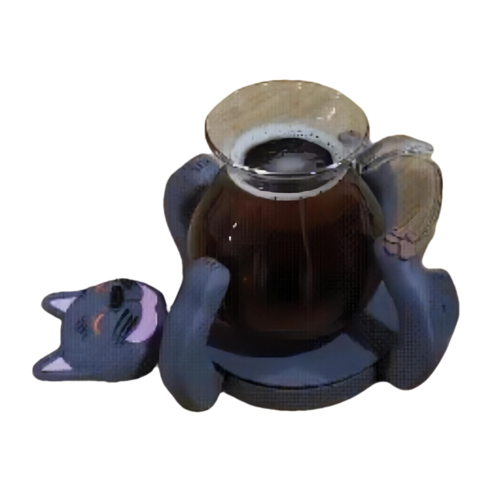 Lovely Cats Coasters Cup Holder Desk Decoration Funny Heat Insulation Tabletop Drink for Coffee and Milk Cup Lovely Cats