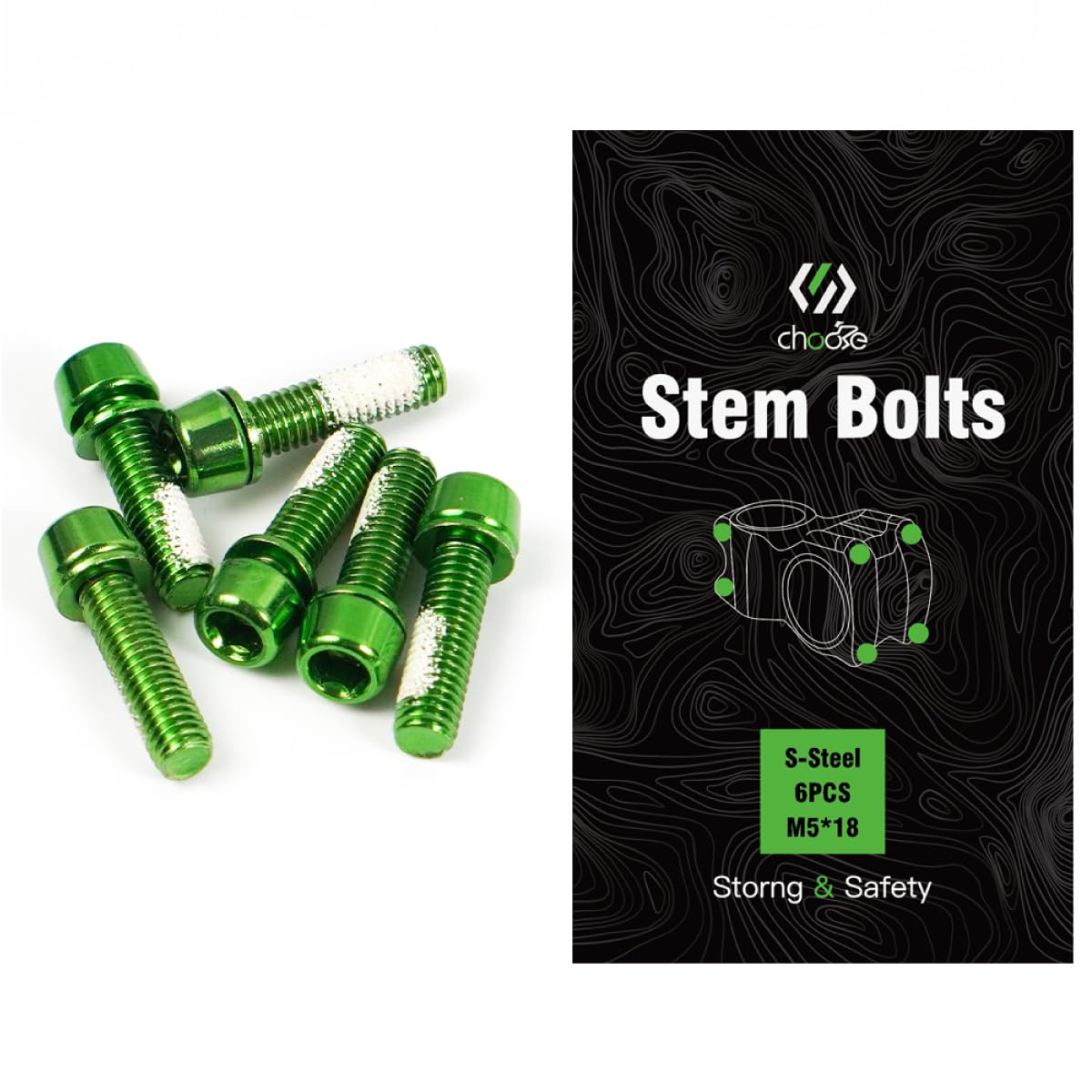 CNCLOL Vis Pour étriers De Frein, M6 X 18 Mm, Vis De Frein à