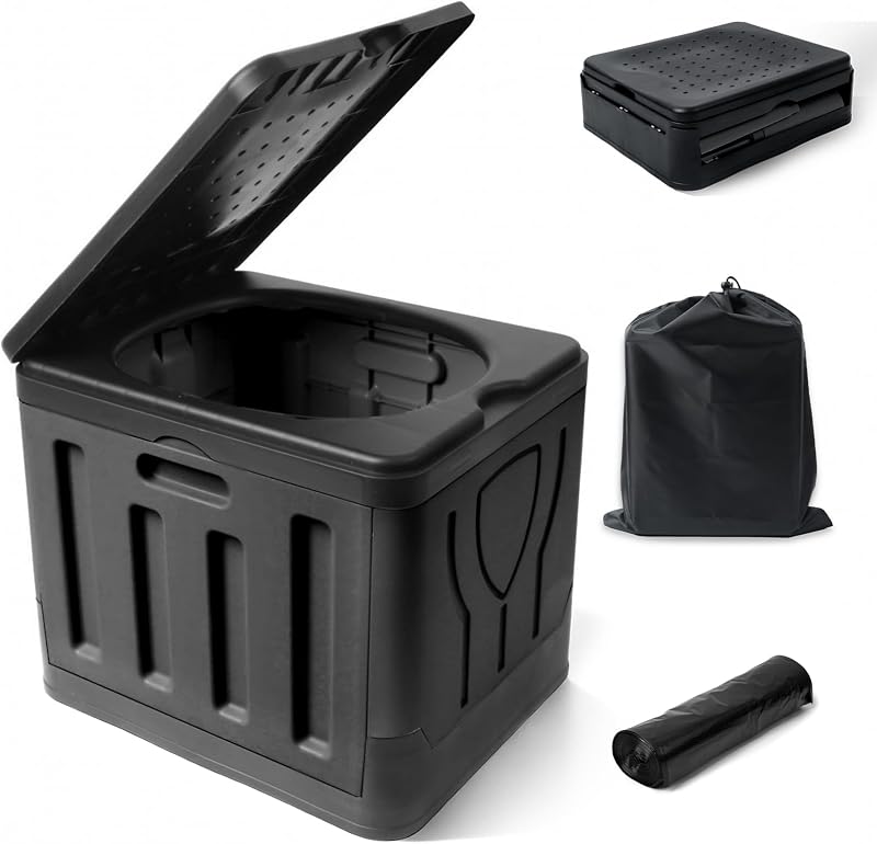 Campingtoilette faltbar, mit Beuteln