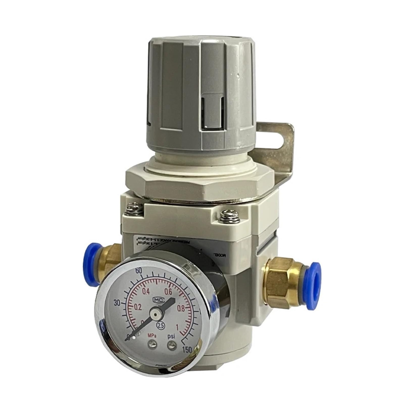 AR2000-02 AR3000-03 1/4 ''Regulator ciśnienia powietrza Kontrola Pompa sprężarki Urządzenie do uzdatniania gazu z regulowanym manometrem(AR3000-03 PC6-03)