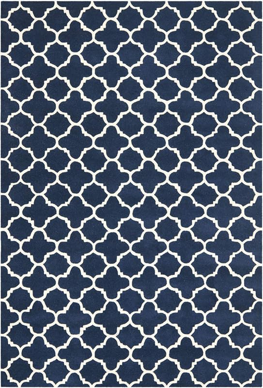 Image of Carpets and Rugs Handwoven Woolen Thick Floral and Contemporary Design for Area Rugs, Carpets for Living Room, Bedroom, Hall Size 3x4 feet (90x120 cm)