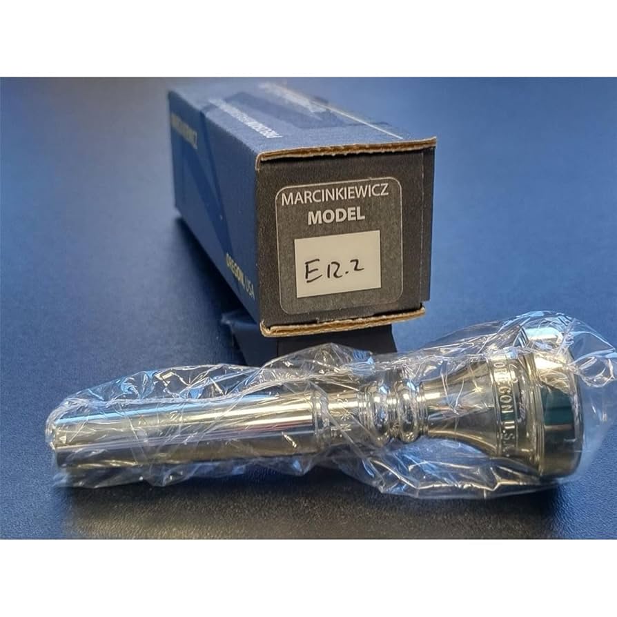 管楽器・吹奏楽器 Marcinkiewicz E12 Vizzutti Marcinkiewicz Precision Brass Mouthpiece E12 VIZZUTTI - 67102