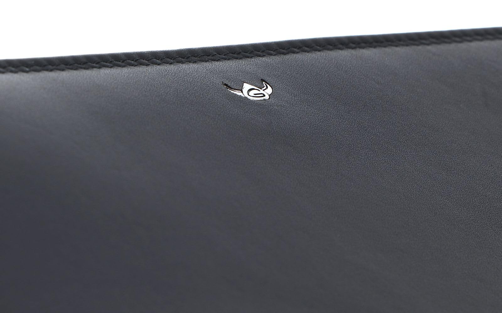 Golden Head Cuero Monedero Polo RFID Protect RV-Damenbörse 2822 Schwarz Negro