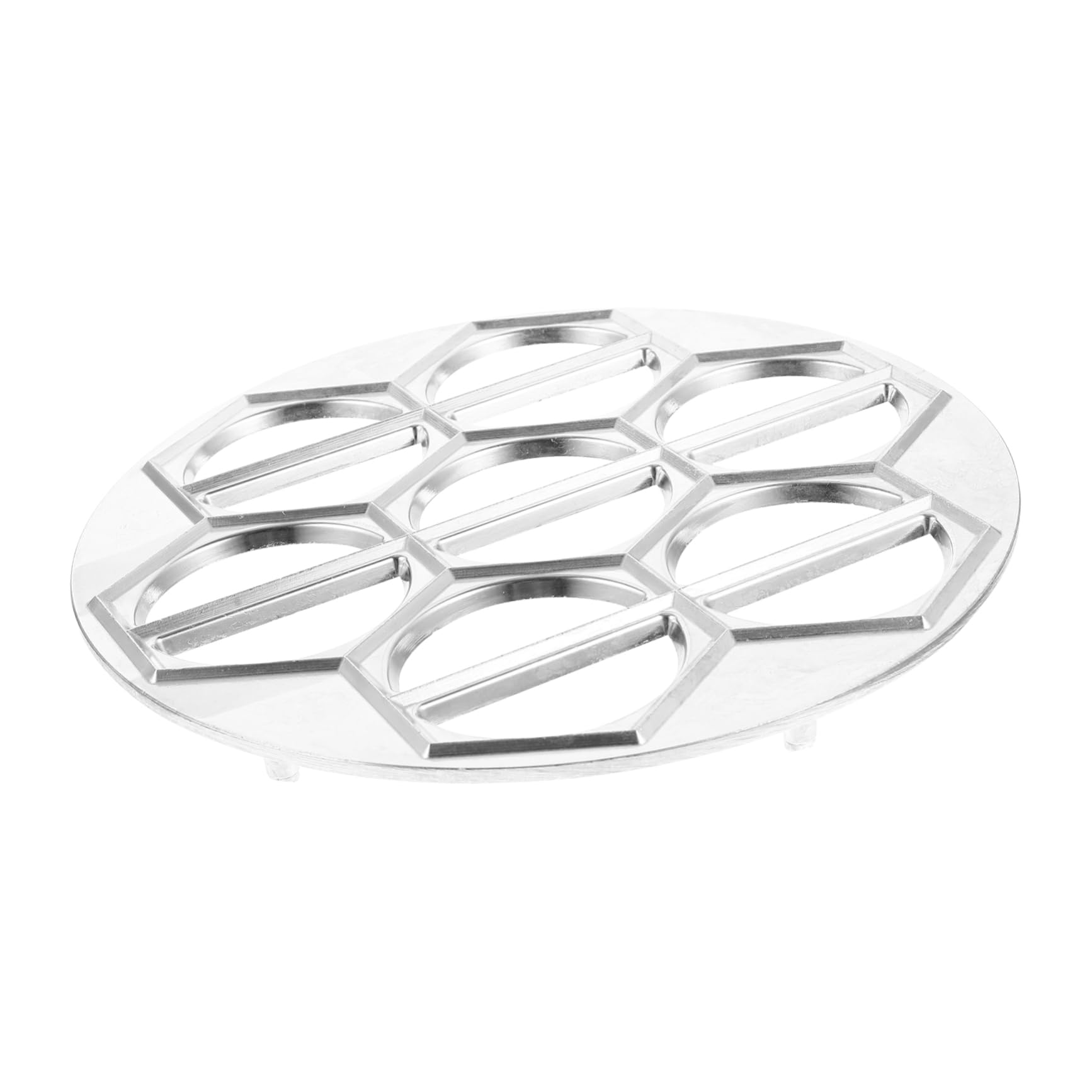 Healifty Aluminum Dumpling Maker Convenient Mold for Easy Dumpling Preparation Kitchen Supply for Home Cooking Portable Space Saving Design Great present Idea