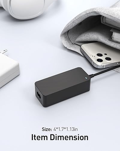 Miniatura 5 de Cargador de CA Superer de 65 W con certificación UL para Acer Aspire N17C4 N17C3 5 A515-41G A615-51G A517-51 A517-51G Cable de alimentación para