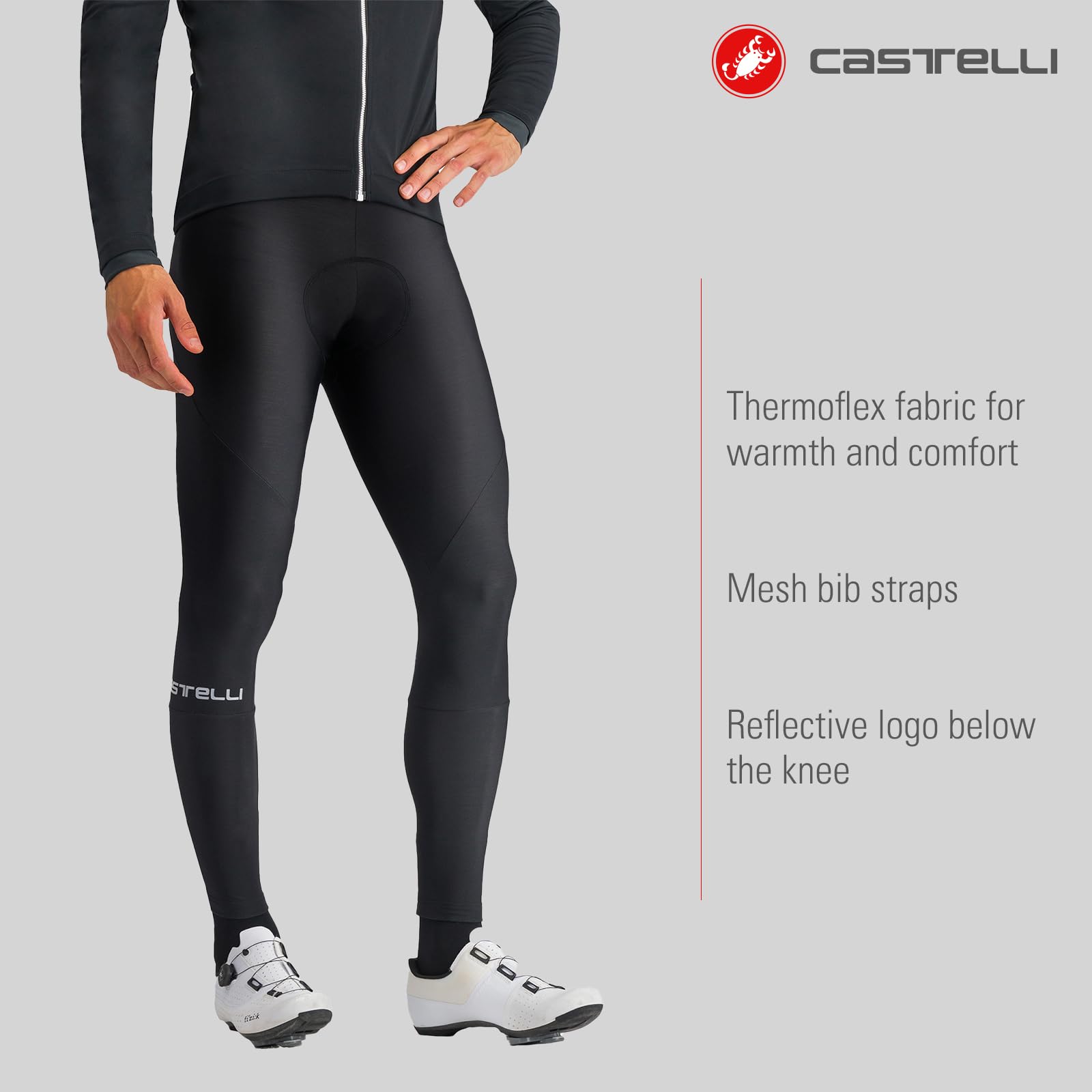 Castelli Entrata - Pantaloncini Ciclismo Uomo