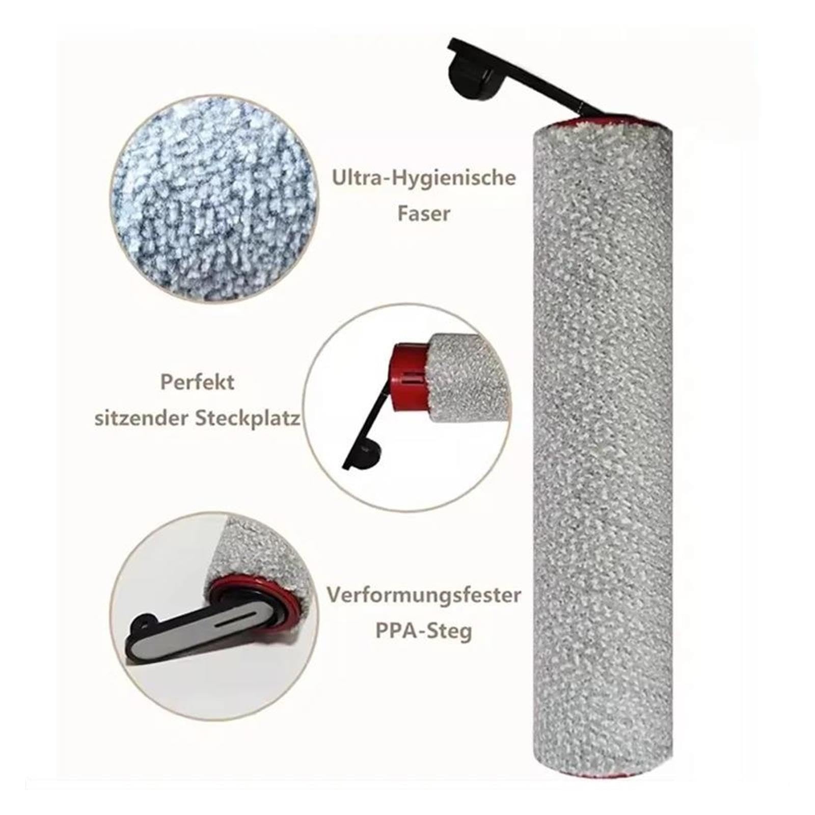 X psblty Kompatibel for Dreame, H15 Pro / H15 Pro FoamWash / H12 Flexreach H13 Flexreach Zubehör Pinsel Roller Filter Ersatz Ersatzteile(Set C)