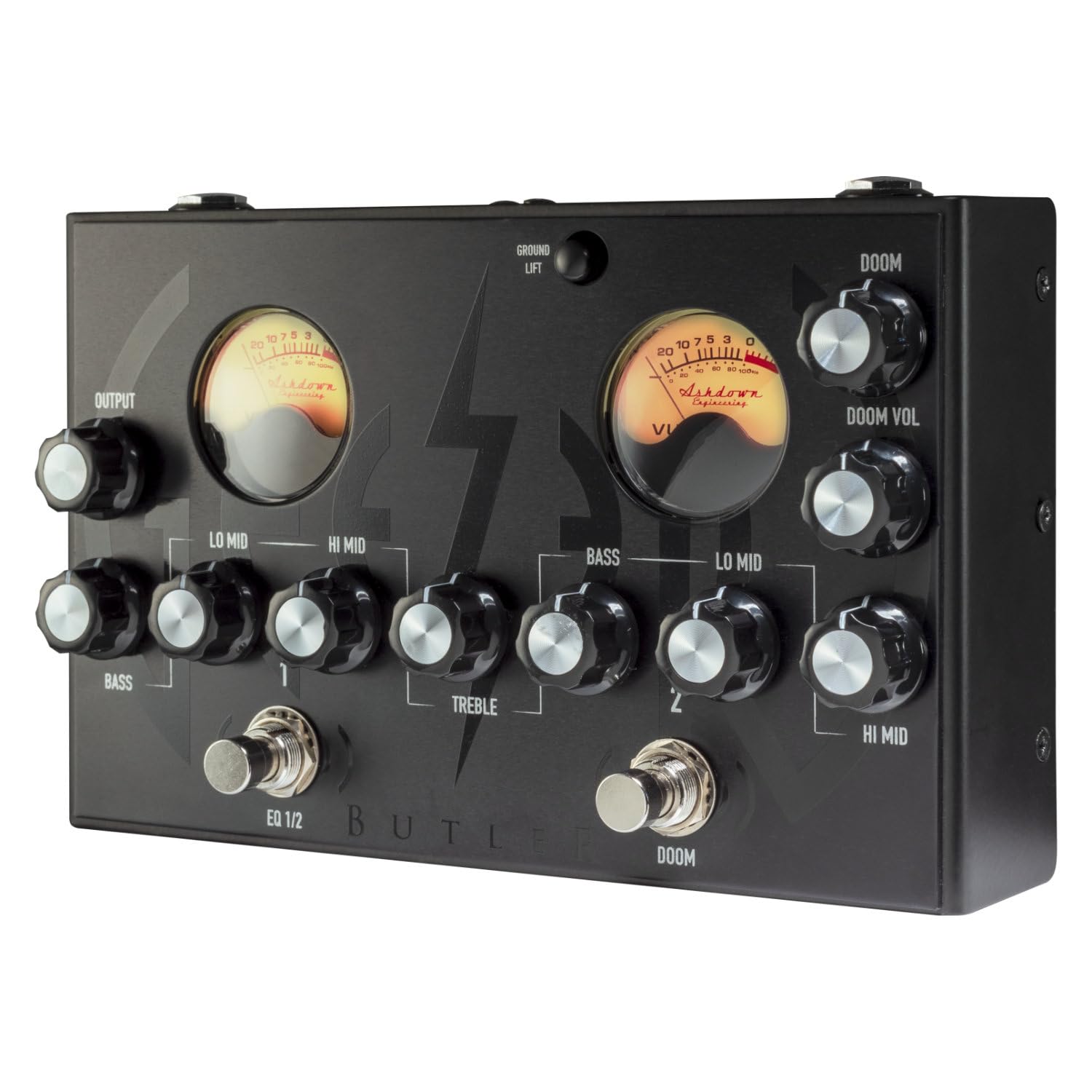 ベース ASHDOWN / GEEZER BUTLER PEDAL OF DOOM ASHDOWN GEEZER BUTLER PEDAL OF DOOM DI プリアンプ ギーザーバトラー