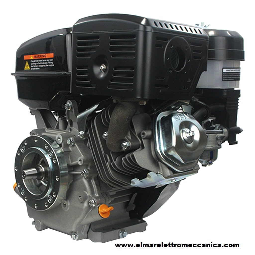 Generico 14 HP LONCIN G420 FL Motore Benzina Albero 4 Tempi Conico 23 Mm