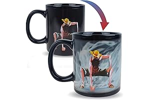 One Piece Heat-Sensitive Anime Coffee Tumbler