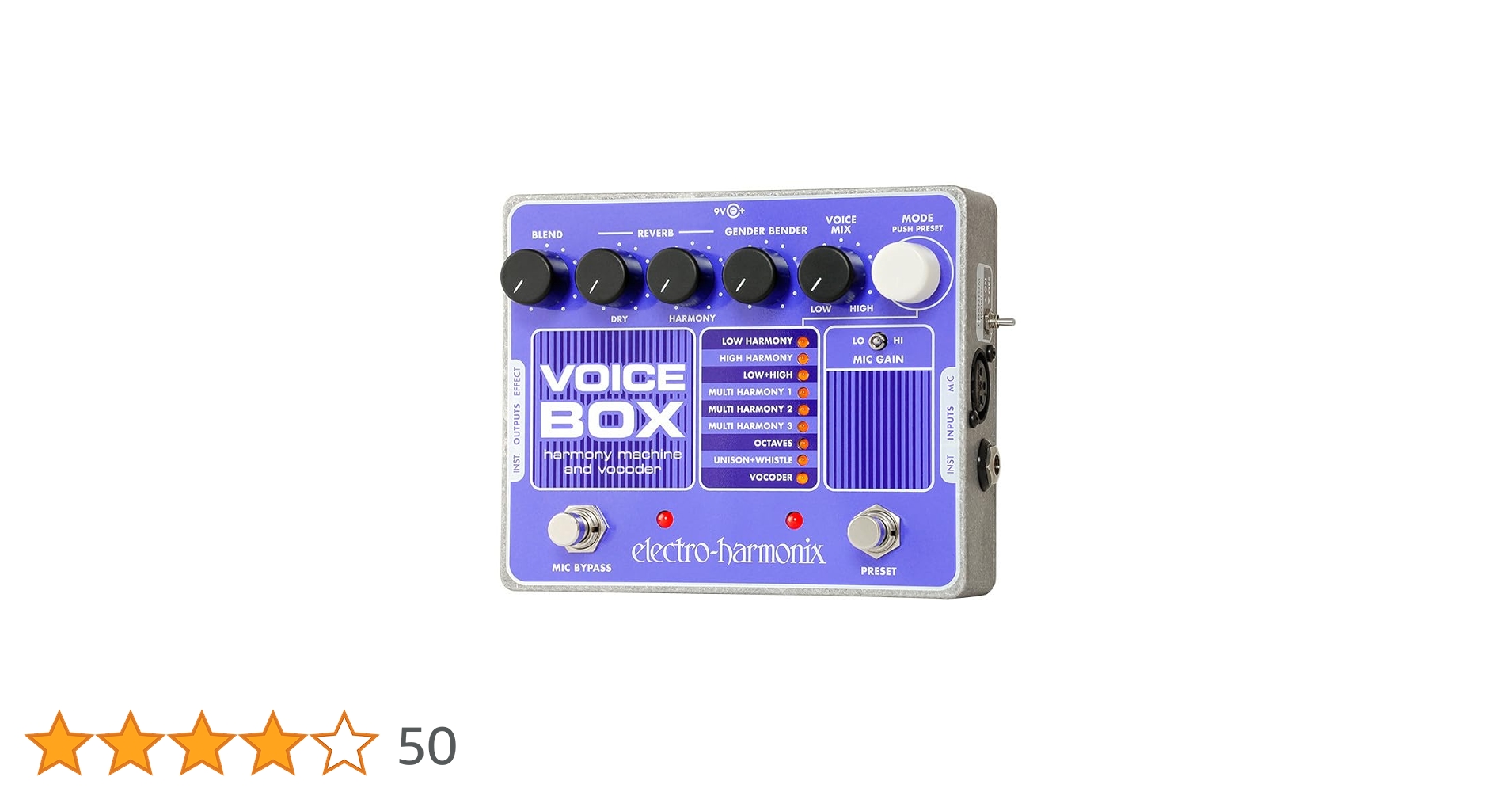 Electro Harmonix Voice Box ボーカルエフェクター Amazon | electro-harmonix エレクトロハーモニクス ボーカル