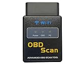 Wi-Fi OBD II 自動車 故障診断機 超小型 OBD2 設置簡単 iOS/Android対応