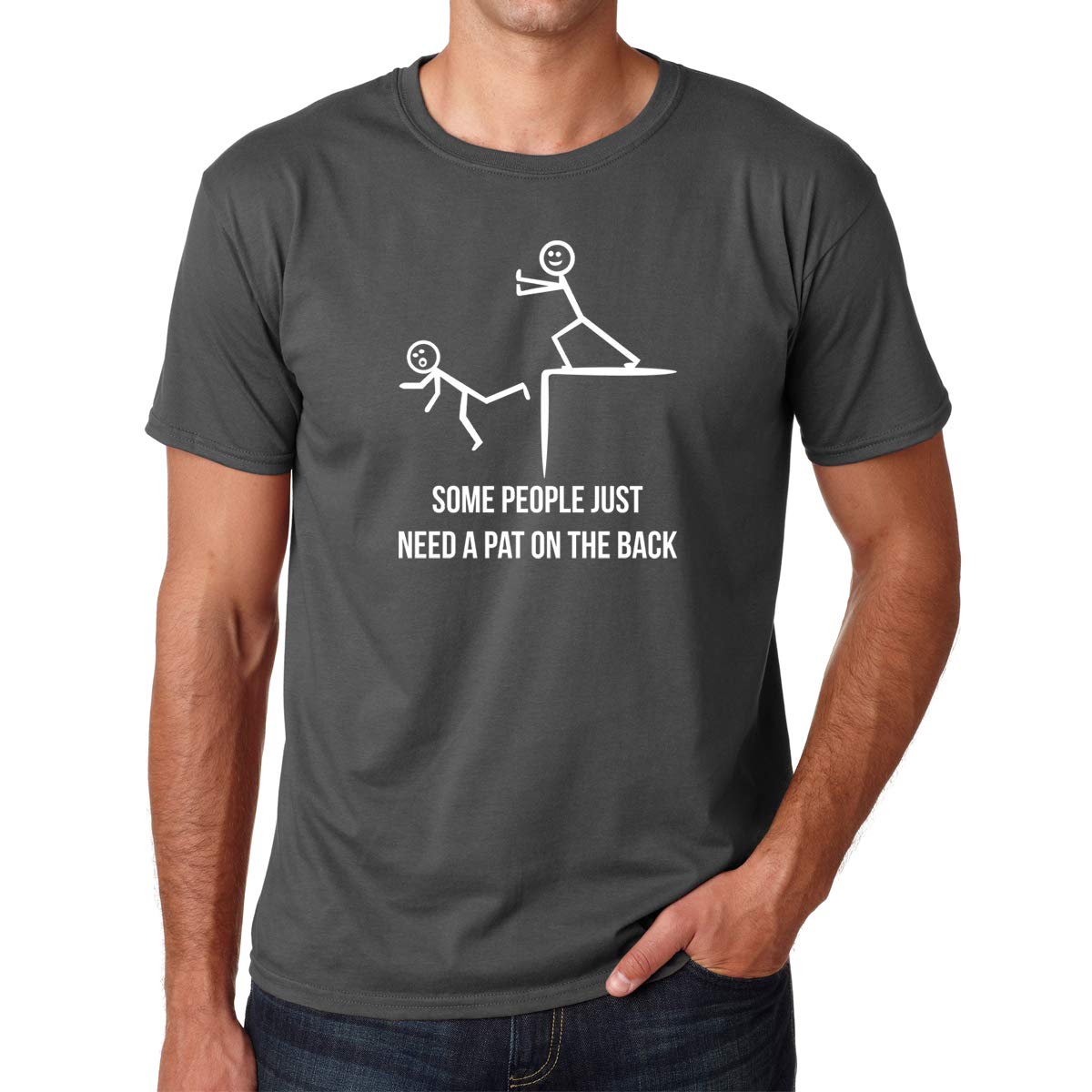 CBTwearSome People Just Need a Pat on The Back - Offensive Tees - Men's T-Shirt