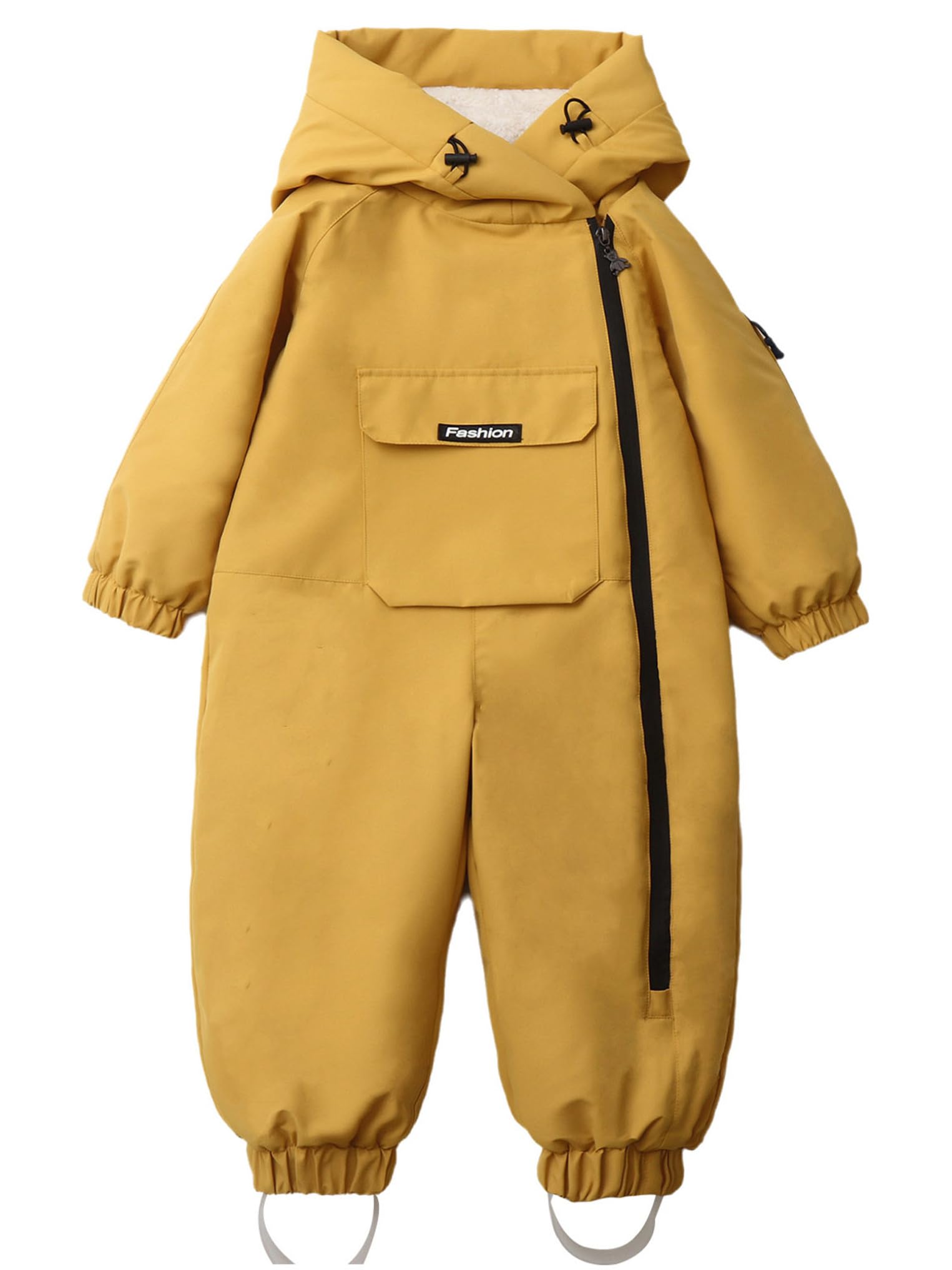 Kaerm Traje de nieve para bebé y niña, impermeable, pelele de esquí, resistente al viento, traje de esquí cálido