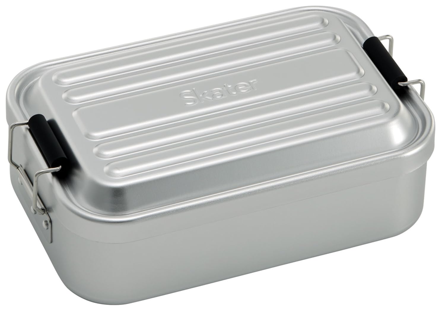Aluminum Lunch Box 600ml Soft-Serve Silver