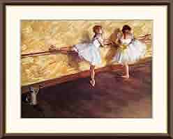 複製画　楽屋の踊り子達 複製画】エドガー・ドガ 「楽屋の踊り子達」 94×69㎝ 額付き 複製画