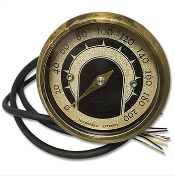 motogadget モトガジェット　　モトスコープ　ティニー　ビンテージ　中古 Amazon.co.jp: Motogadget Motoscope Tiny Speedster Speedometers
