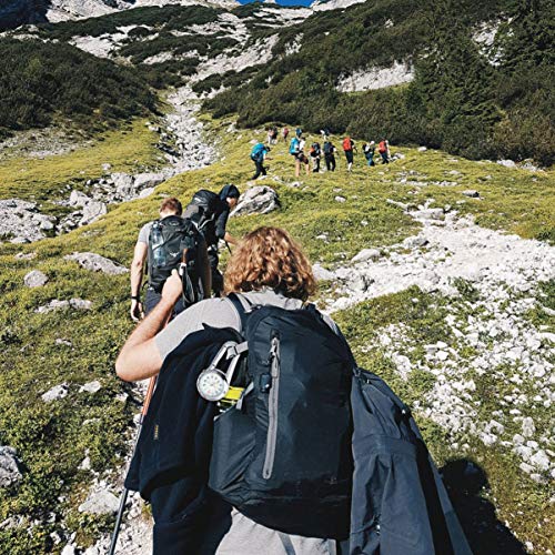 Scicalife Mochila de relógio de quartzo com clipe para cinto relógio unissex bolsa de bolso para méd